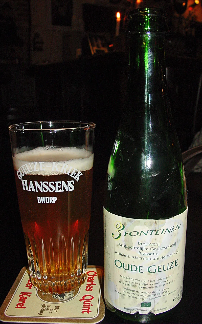 Photo of 3 Fonteinen Oude Geuze, Belgium Traditional Oude Geuze Lambic 6.0% — brewed by Brouwerij 3 Fonteinen