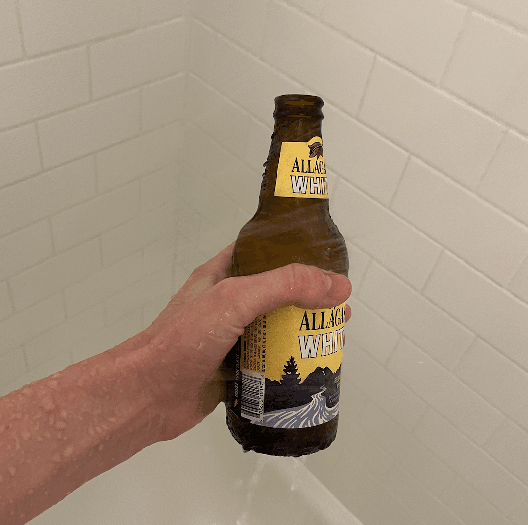 Photo de Allagash White, Witbier États-Unis 5.2% — brassée par Allagash Brewing Company