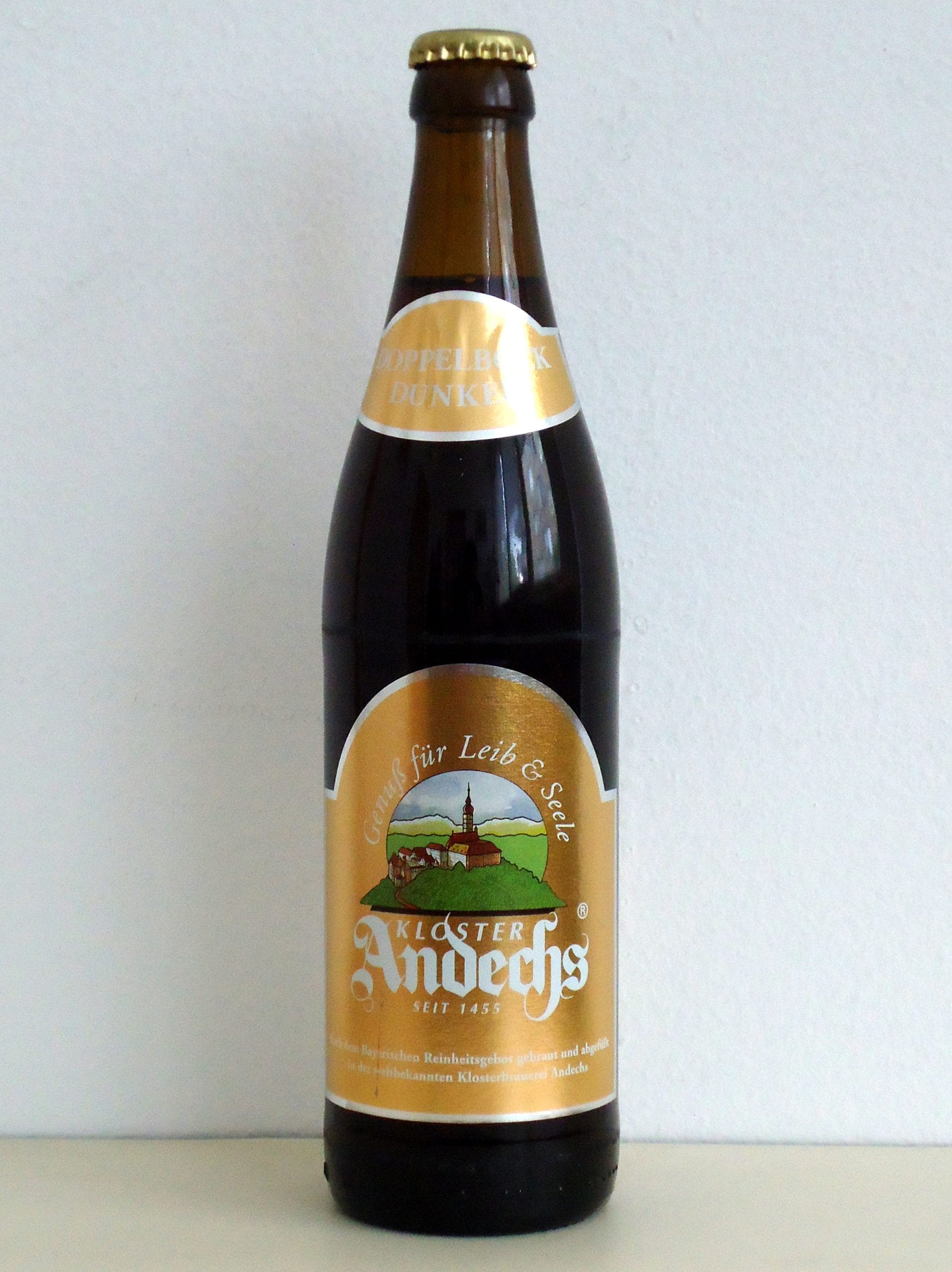 Photo de Andechser Doppelbock Dunkel, Doppelbock Allemagne 7.1% — brassée par Klosterbrauerei Andechs