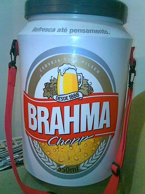 Photo de Brahma Chopp, Lager Brésil 4.8% — brassée par Ambev (AB InBev)