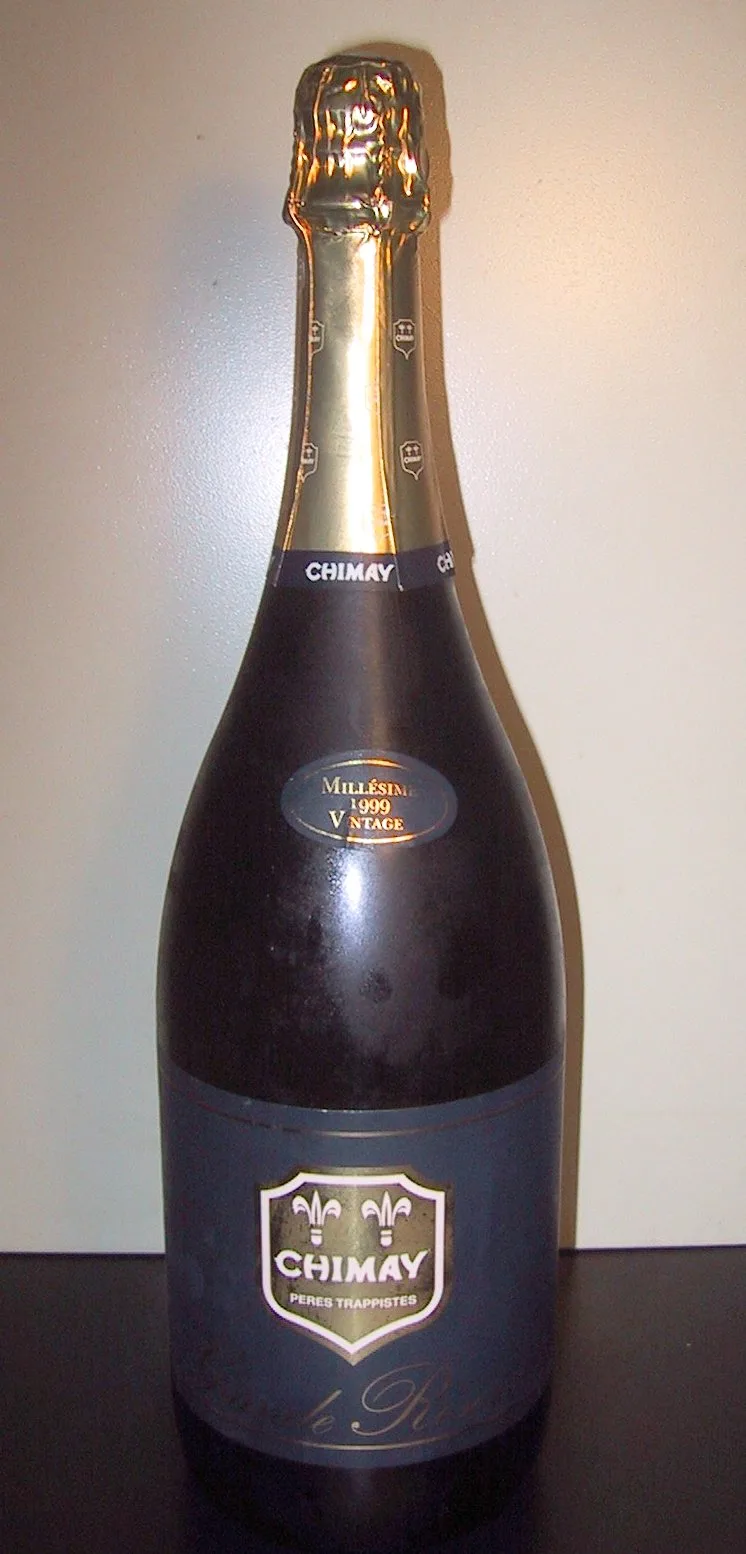 Photo of Chimay Blue, Belgium Dubbel Trappiste 9.0% — brewed by Bières de Chimay
