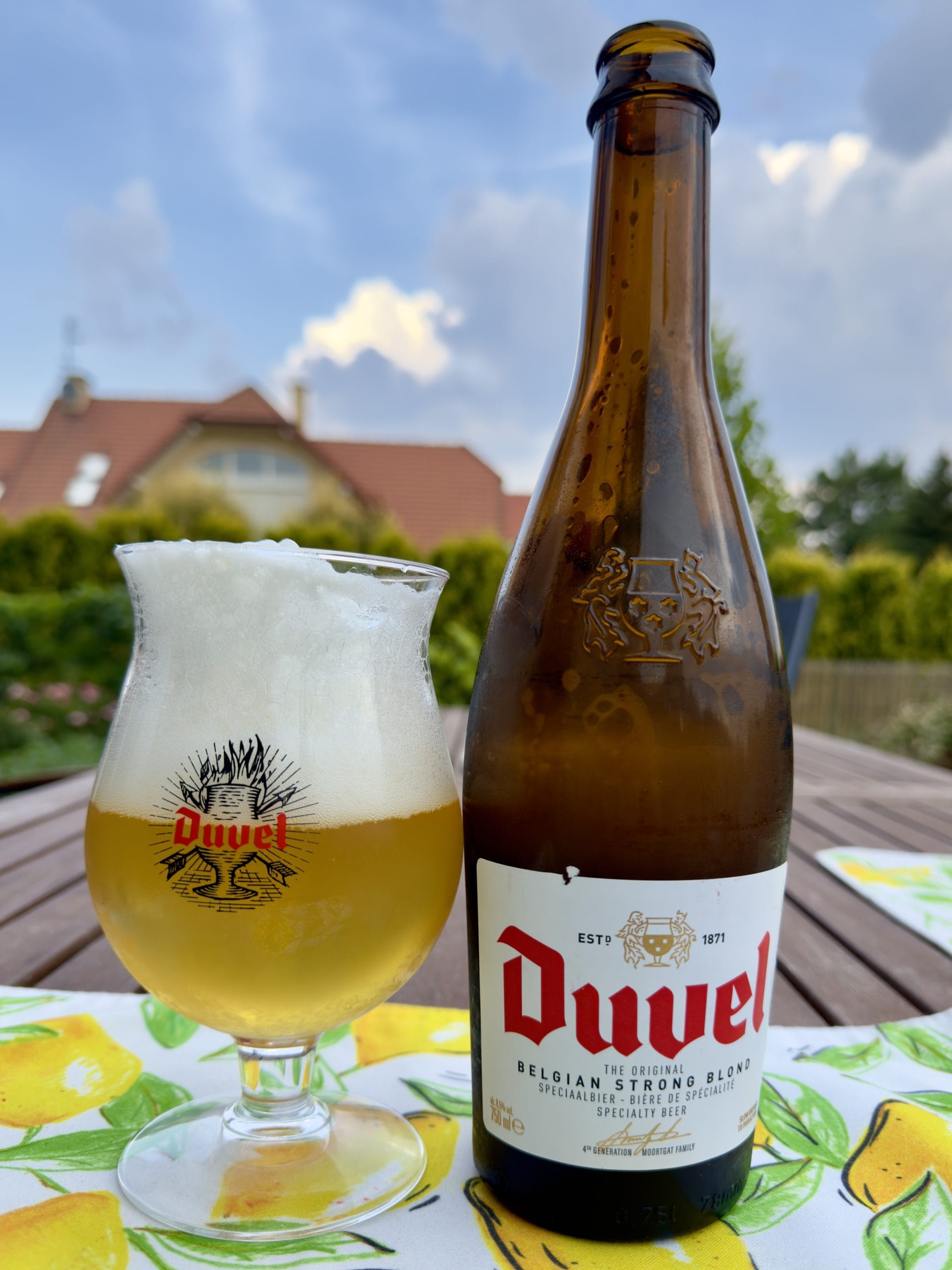 Photo of Duvel, Belgium Strong Golden Ale 8.5% — brewed by Duvel Moortgat