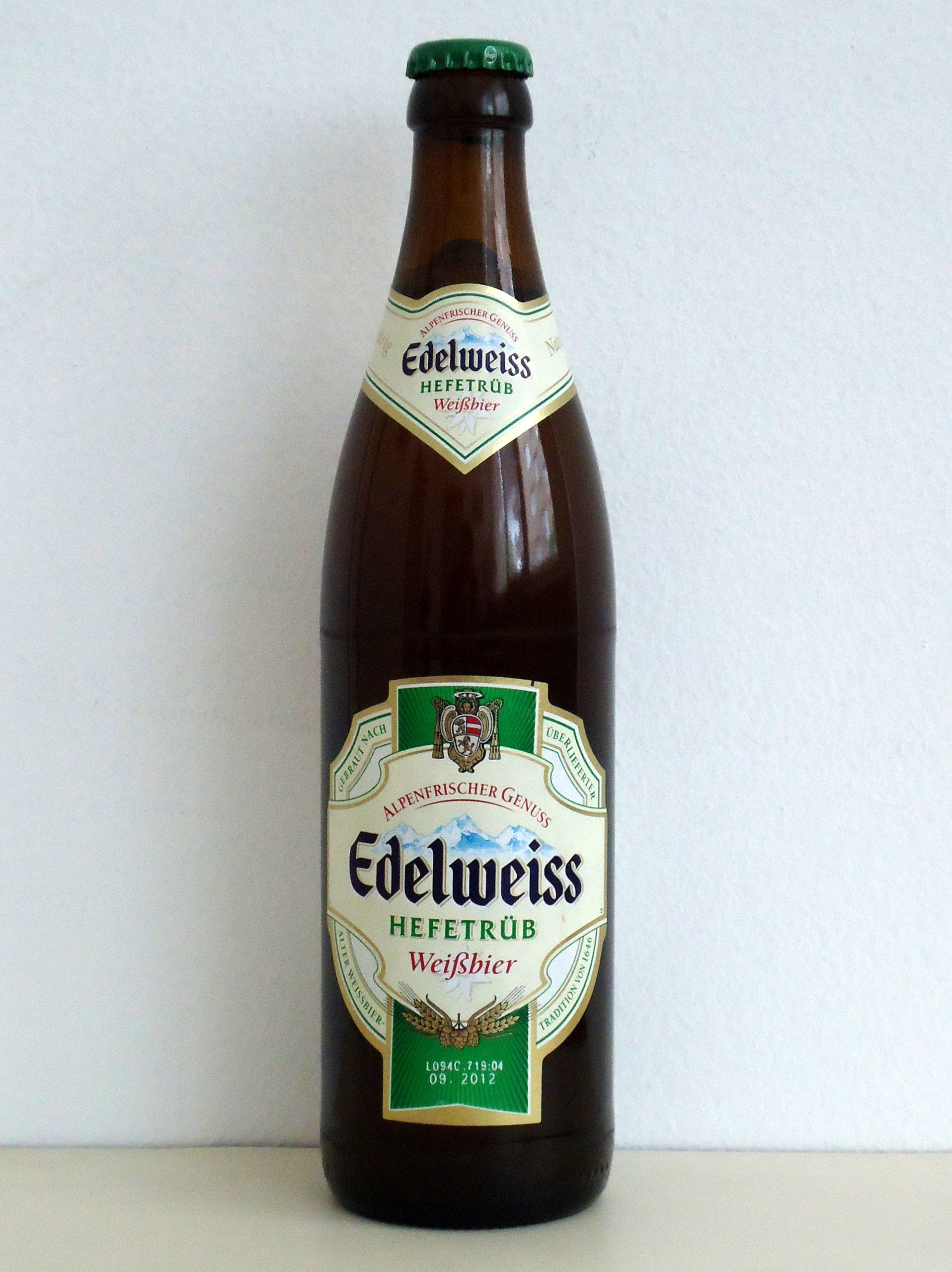 Photo de Edelweiss Hefetrüb, Weissbier alpine Autriche 5.0% — brassée par Brau Union Österreich