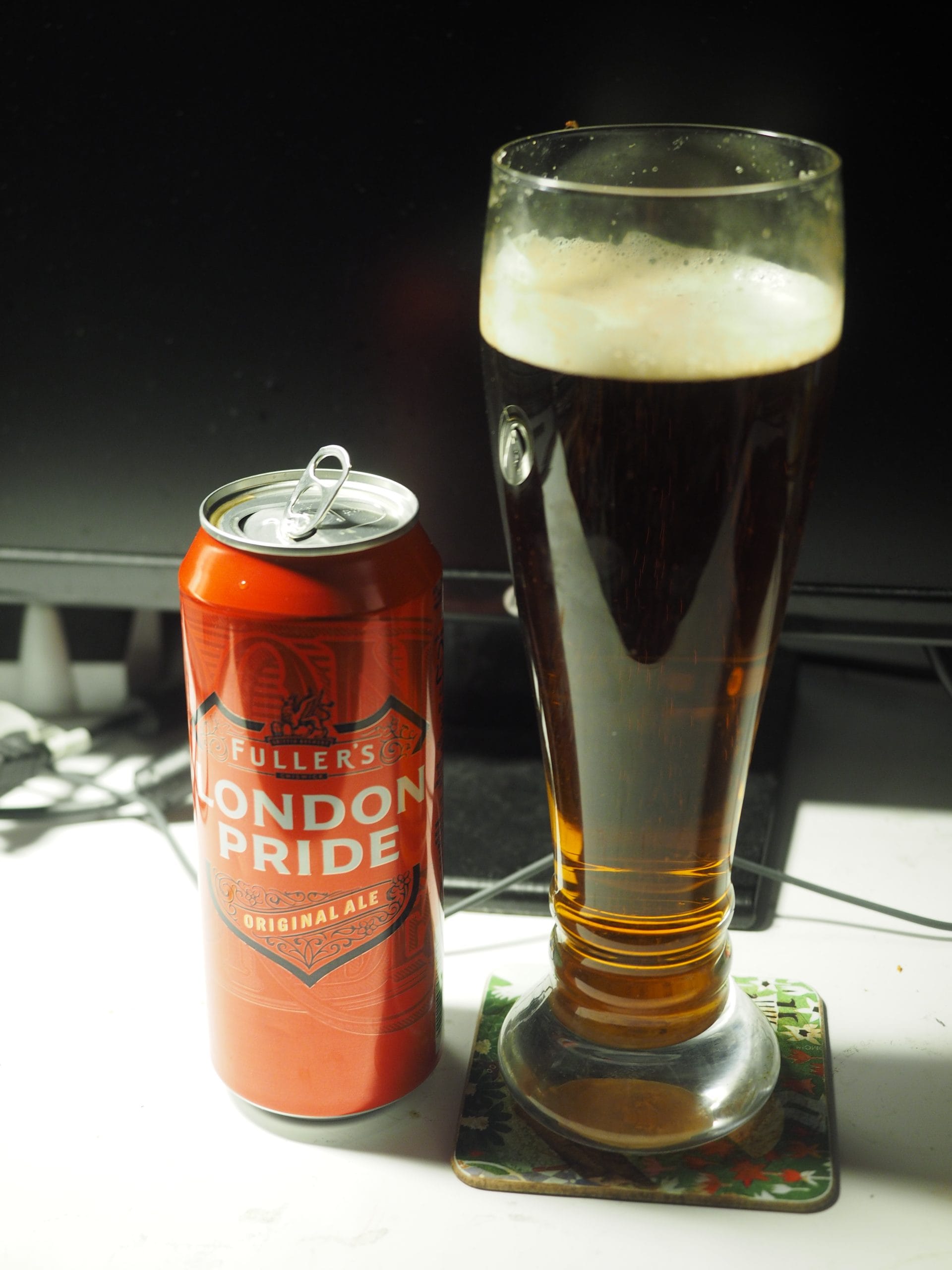 Photo de Fuller's London Pride, English Best Bitter Royaume-Uni 4.7% — brassée par Fuller, Smith & Turner