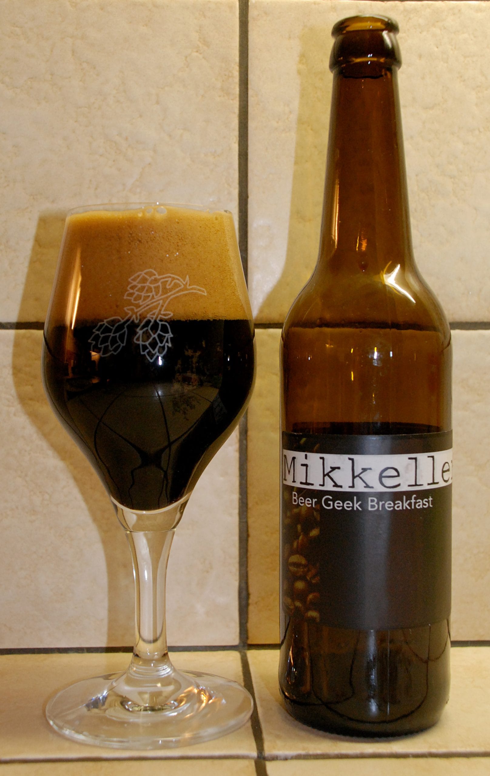 Photo of Mikkeller Beer Geek Breakfast, Denmark Oatmeal Stout 7.5% — brewed by Mikkeller
