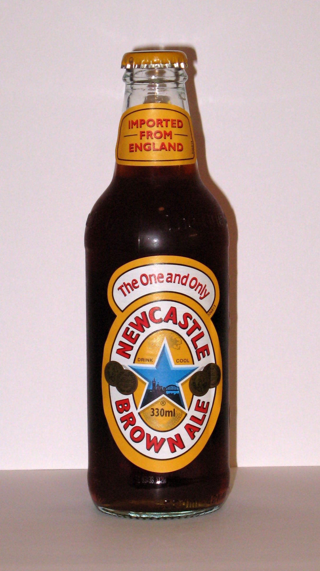 Photo de Newcastle Brown Ale, English Brown Ale Royaume-Uni 4.7% — brassée par Heineken UK (Lagunitas)