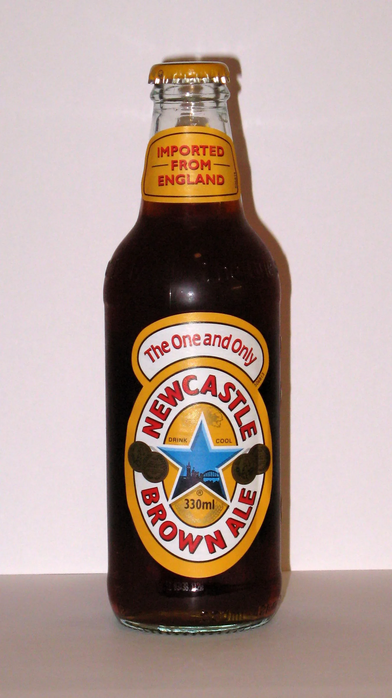 Photo de Newcastle Brown Ale, English Brown Ale Royaume-Uni 4.7% — brassée par Heineken UK (Lagunitas)