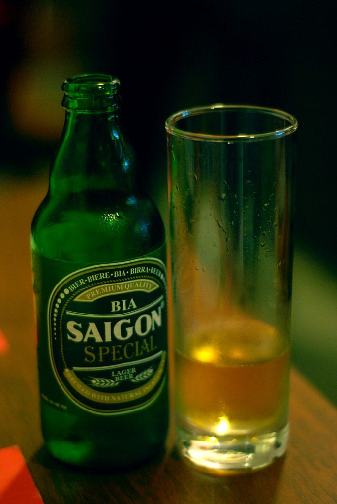 Photo de Saigon Special, Pale Lager Vietnam 4.9% — brassée par Sabeco