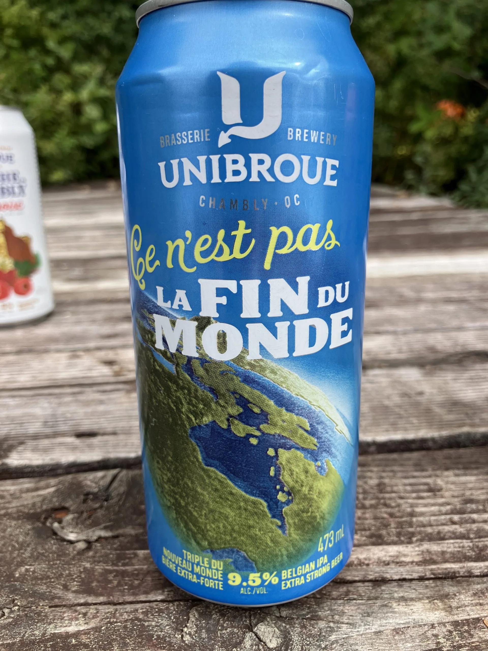 Photo de Unibroue La Fin du Monde, Triple Canada 9.0% — brassée par Unibroue