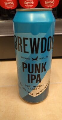 Photo de BrewDog Punk IPA, IPA Royaume-Uni 5.6% — brassée par BrewDog