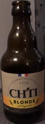 Photo de Bière de Garde Ch'ti Blonde, Bière de Garde France 6.4% — brassée par Brasserie Castelain